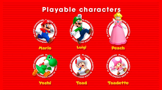 Super Mario Run Personajes